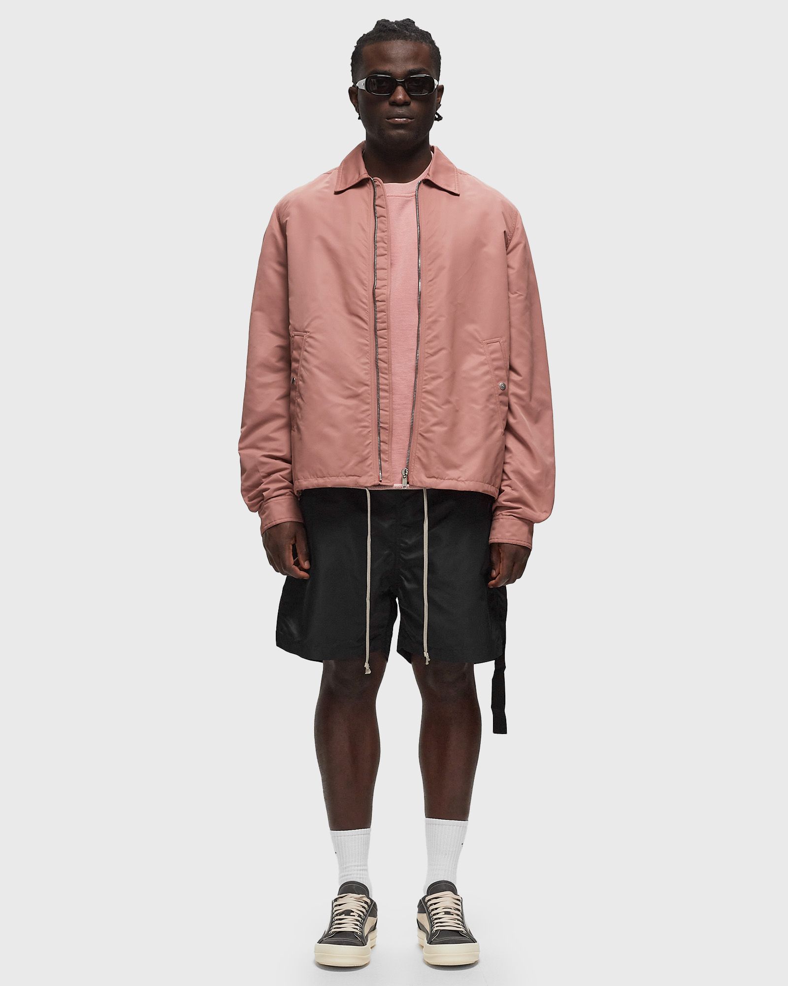 WOVEN PADDED ZIP FRONT JACKET 