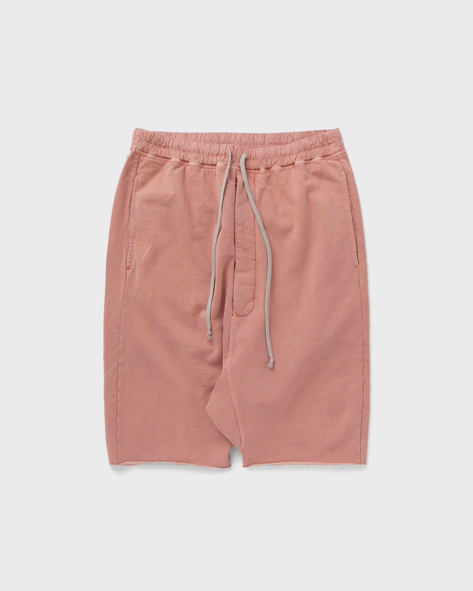 Rick Owens - knit sweatpants-drawstring pods men sport & team shorts pink in größe:s