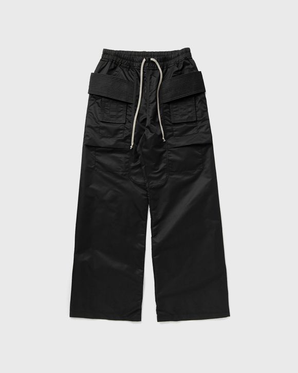 Rick Owens WOVENPANTS-CREATCH CARGO WIDE DRAWSTRING Black | BSTN Store