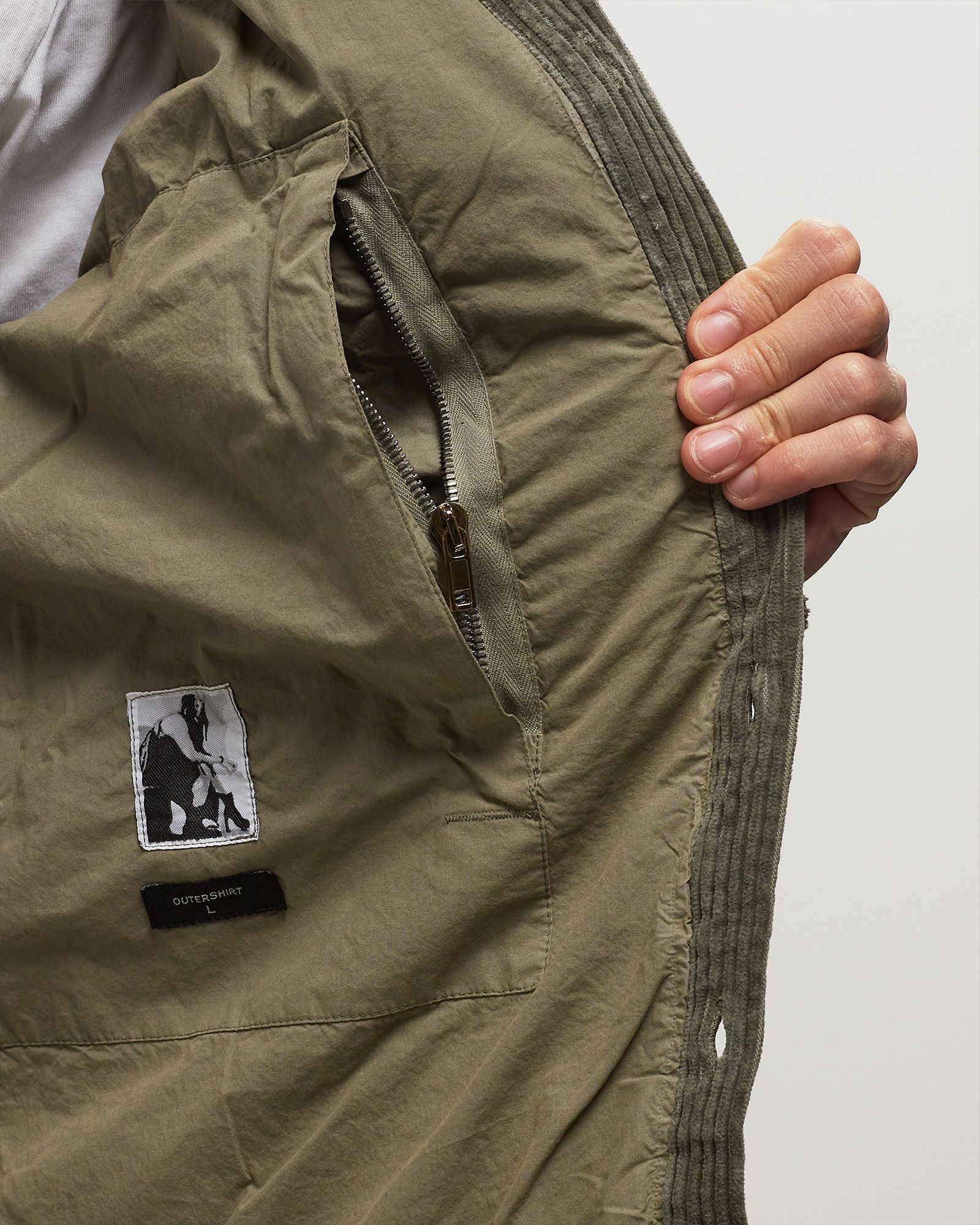 DRKSHDW WOVEN PADDED JACKET OUTERSHIRT