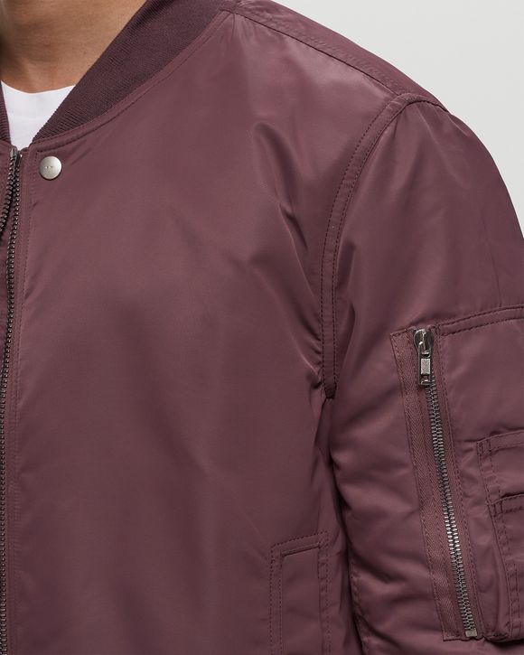 Rick Owens Kids Purple Flight Bomber Jacket