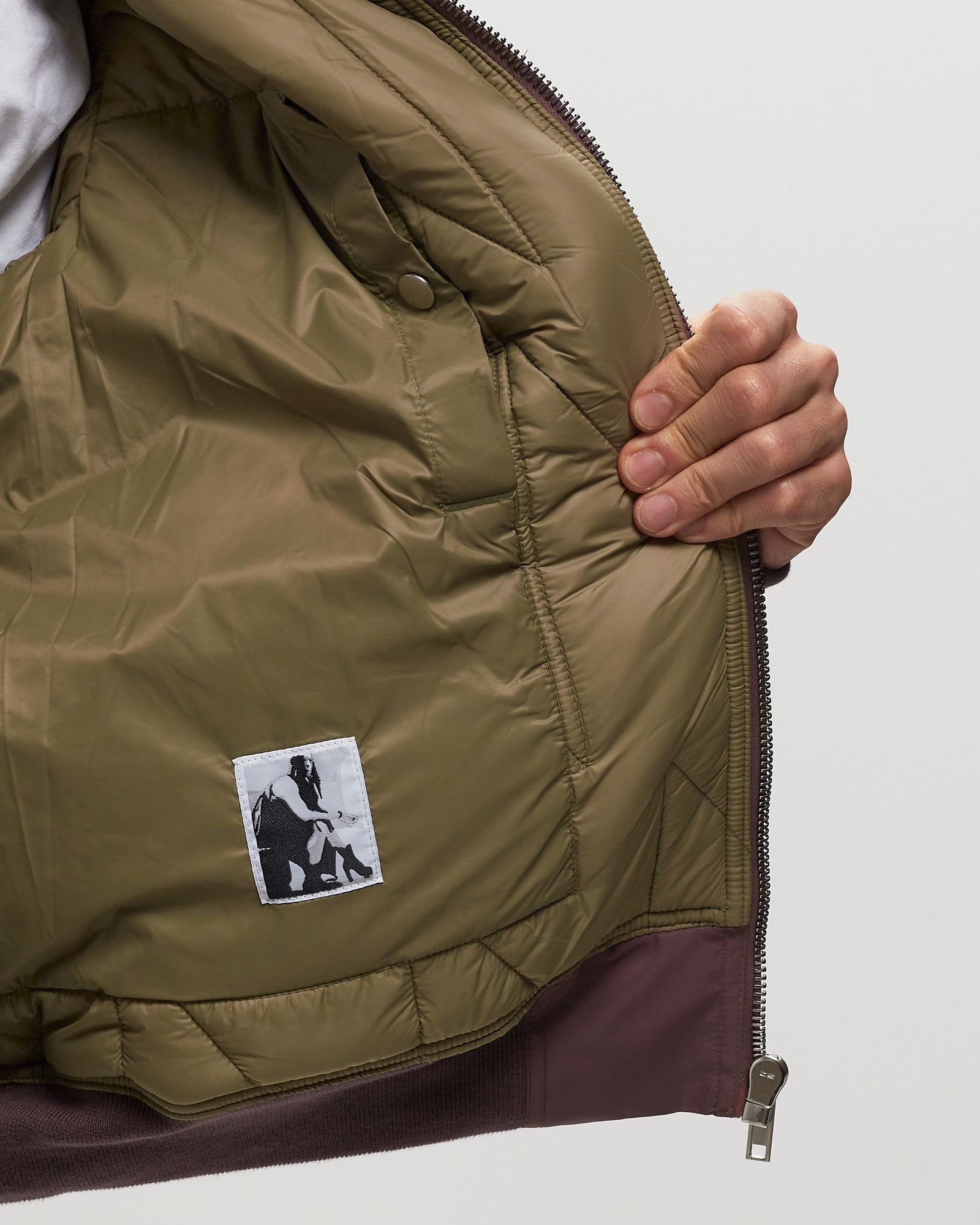 DRKSHDW WOVEN PADDED BOMBER - FLIGHT BOMBER