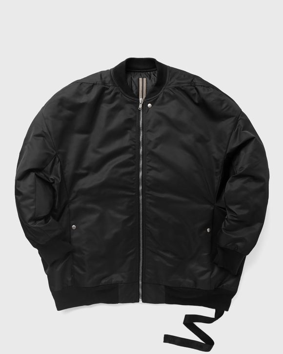 Rick Owens DRKSHDW WOVEN PADDED BOMBER - JUMBO FLIGHT Black | BSTN 