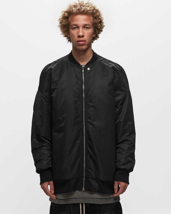 Rick Owens DRKSHDW WOVEN PADDED BOMBER - JUMBO FLIGHT Black | BSTN