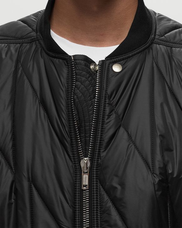 Rick Owens DRKSHDW WOVEN PADDED BOMBER - JUMBO FLIGHT Black | BSTN