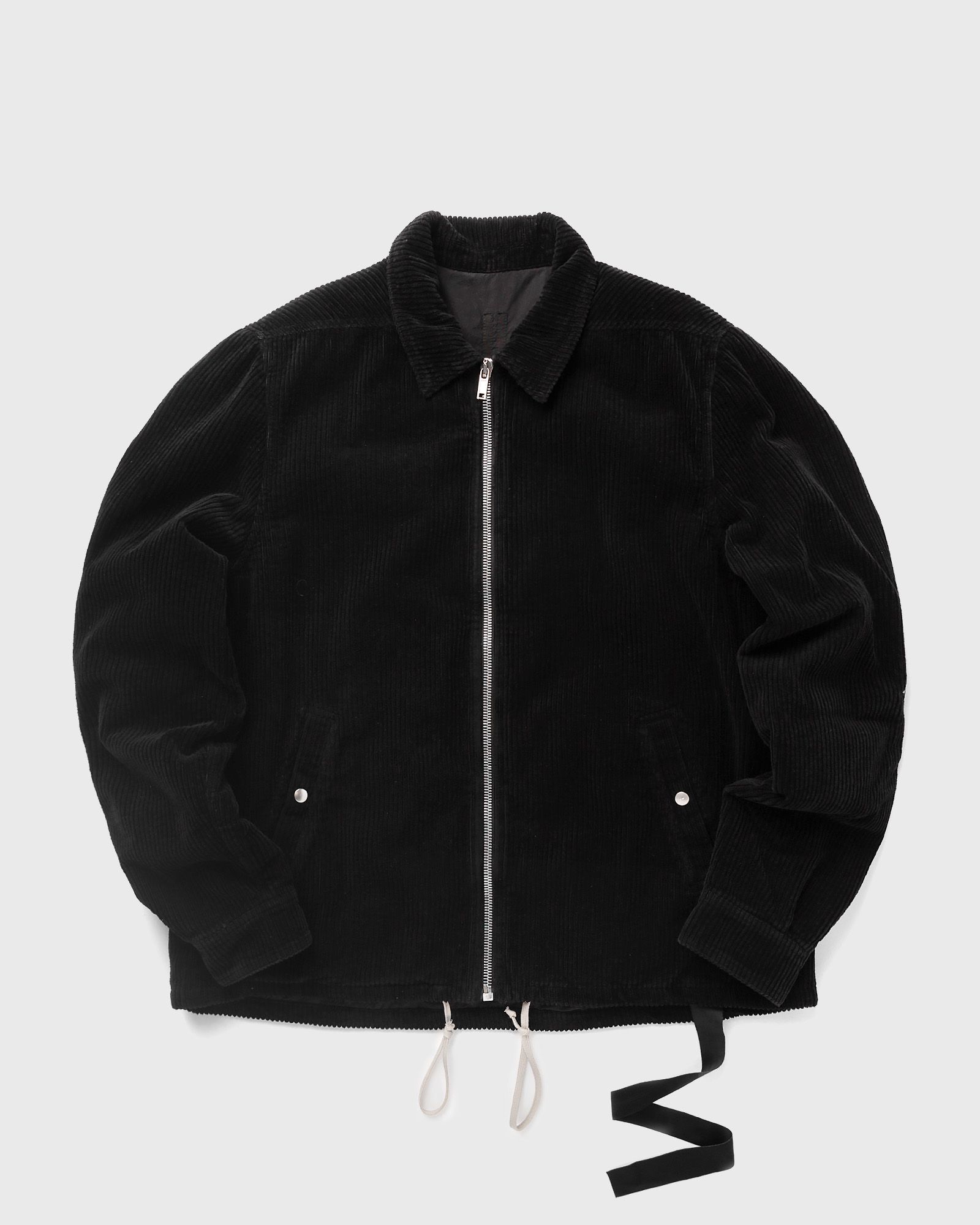 Rick Owens - drkshdw woven padded jacket - zipfront jkt men overshirts black in größe:l