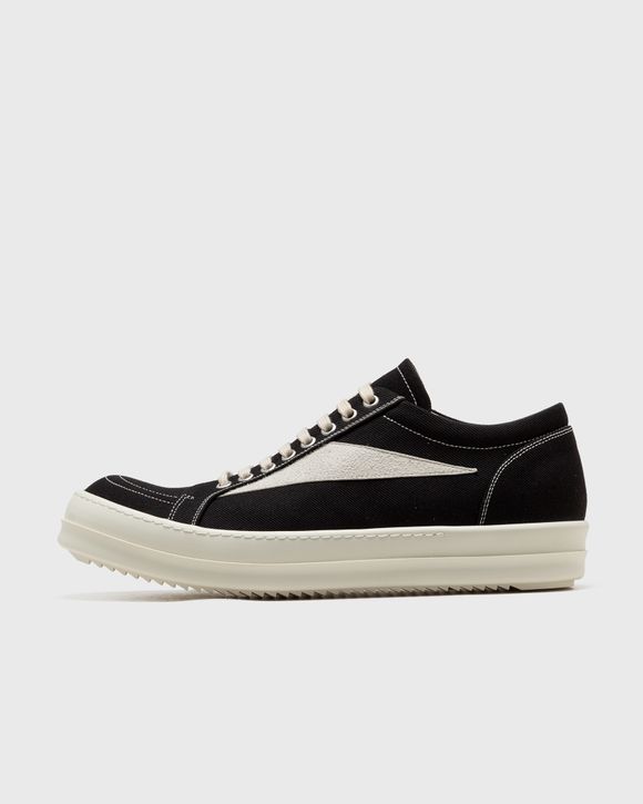 Rick Owens DRKSHDW DENIM SHOES - VINTAGE SNEAKS Black/White | BSTN Store