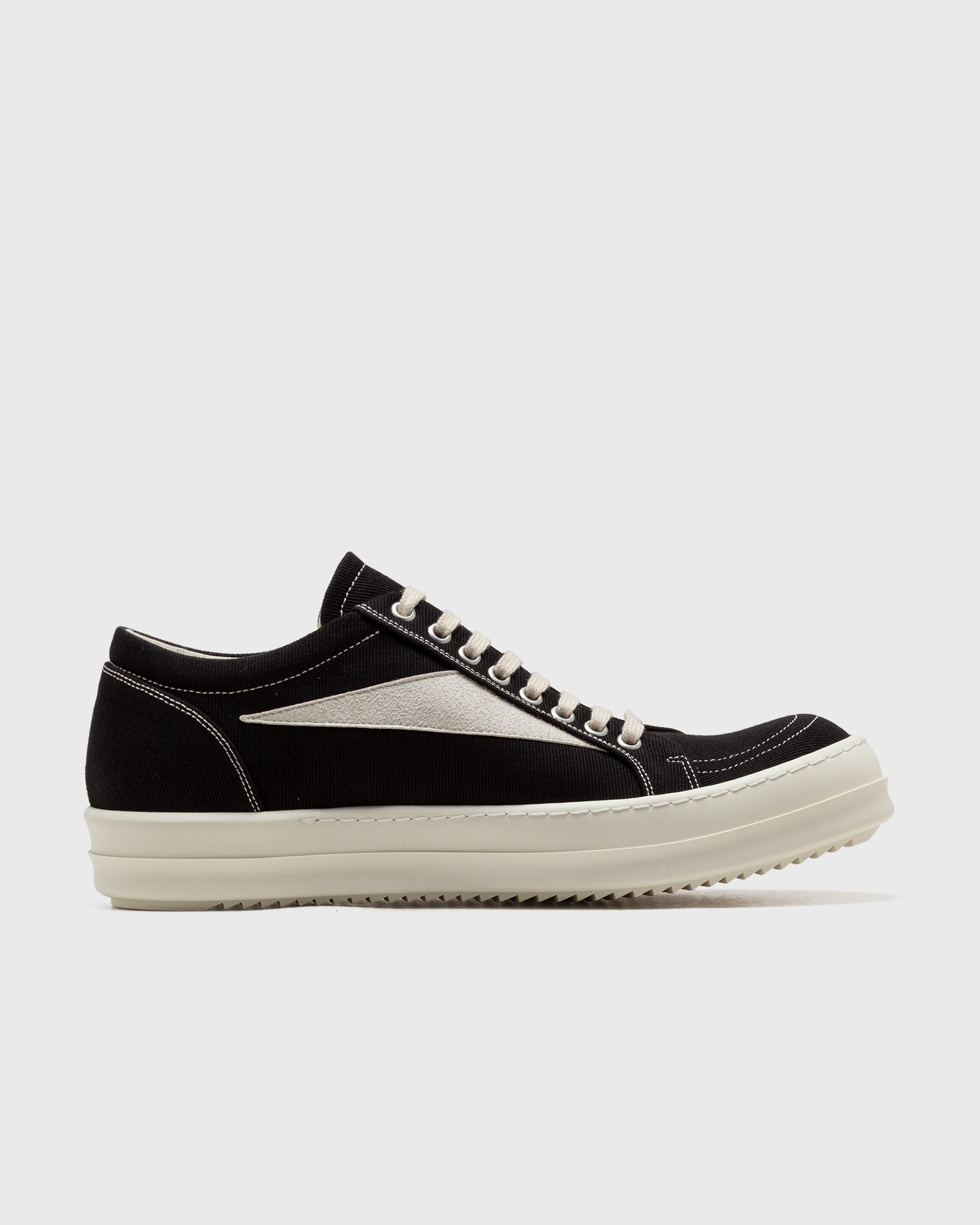 靴 rick owens drkshdw vintage sneaks Rick Owens DRKSHDW Vintage Sneaks - Oyster/Black