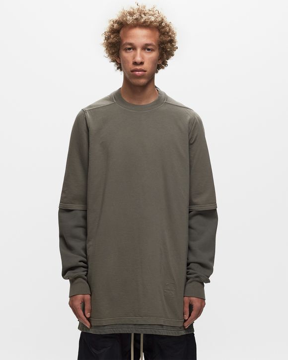 Rick Owens DRKSHDW KNIT T-SHIRT - HUSTLER T Green | BSTN Store