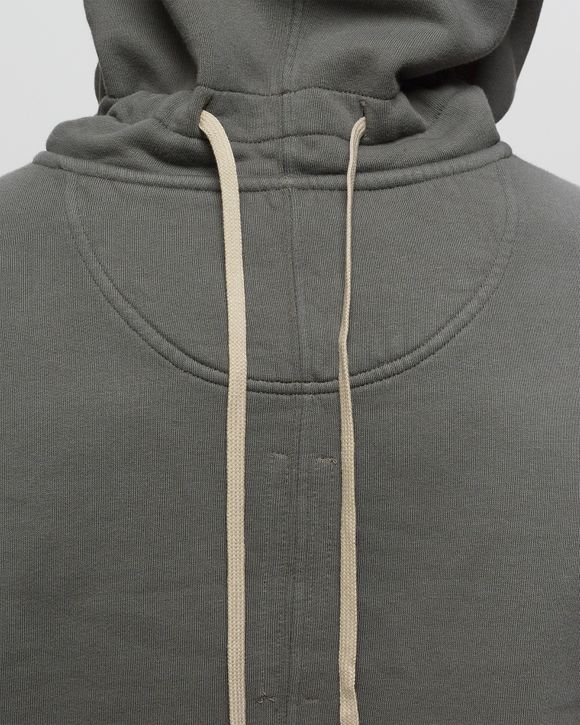 Rick Owens DRKSHDW KNIT SWEATSHIRT - GAUNTLET GRANBURY HOODIE Grey