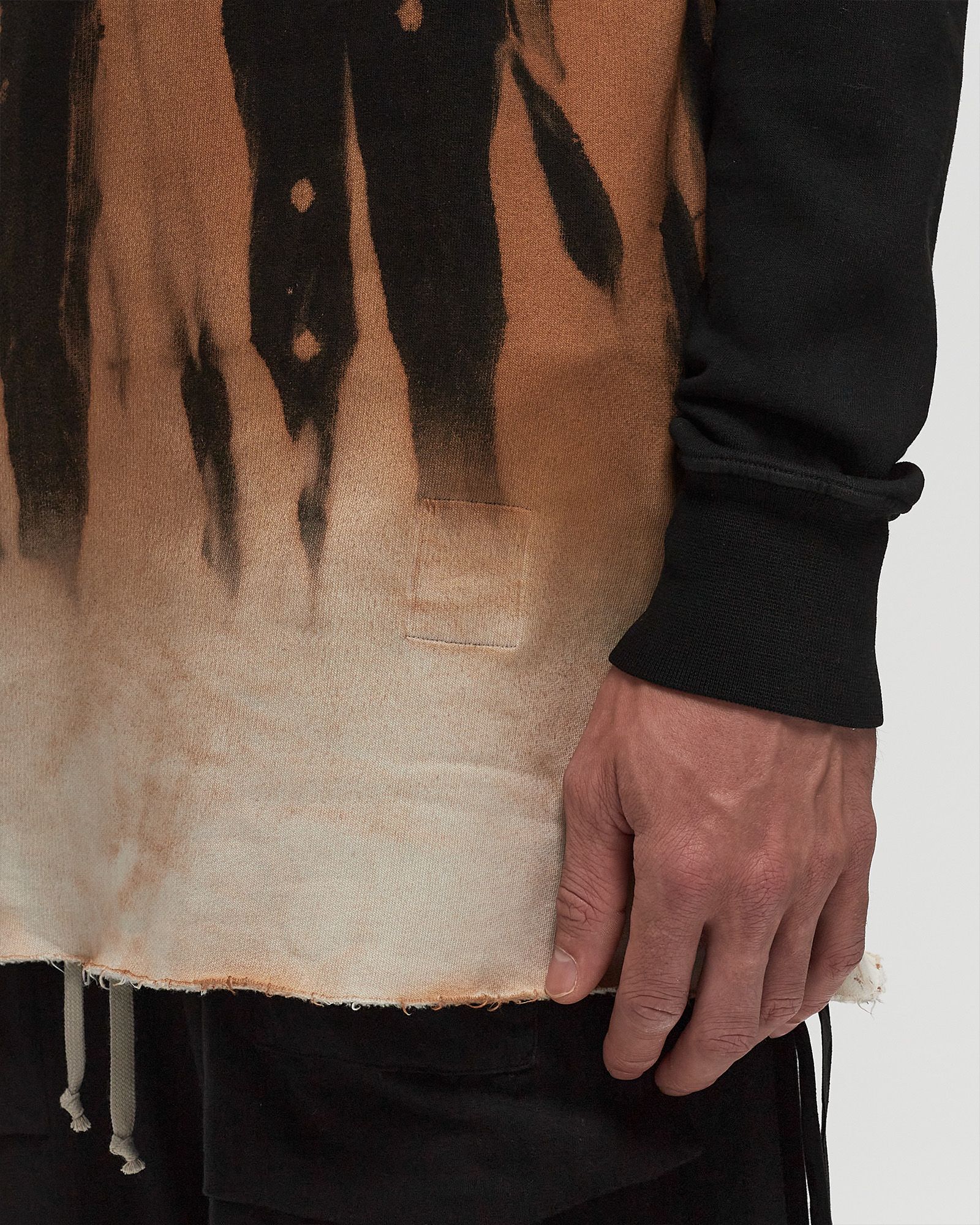 DRKSHDW KNIT SWEATSHIRT PULLOVER HOODIE