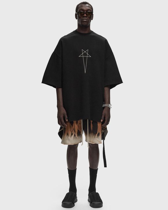 Black Rick Owens DRKSHDW Long Sweat Boxer Shorts | SVD