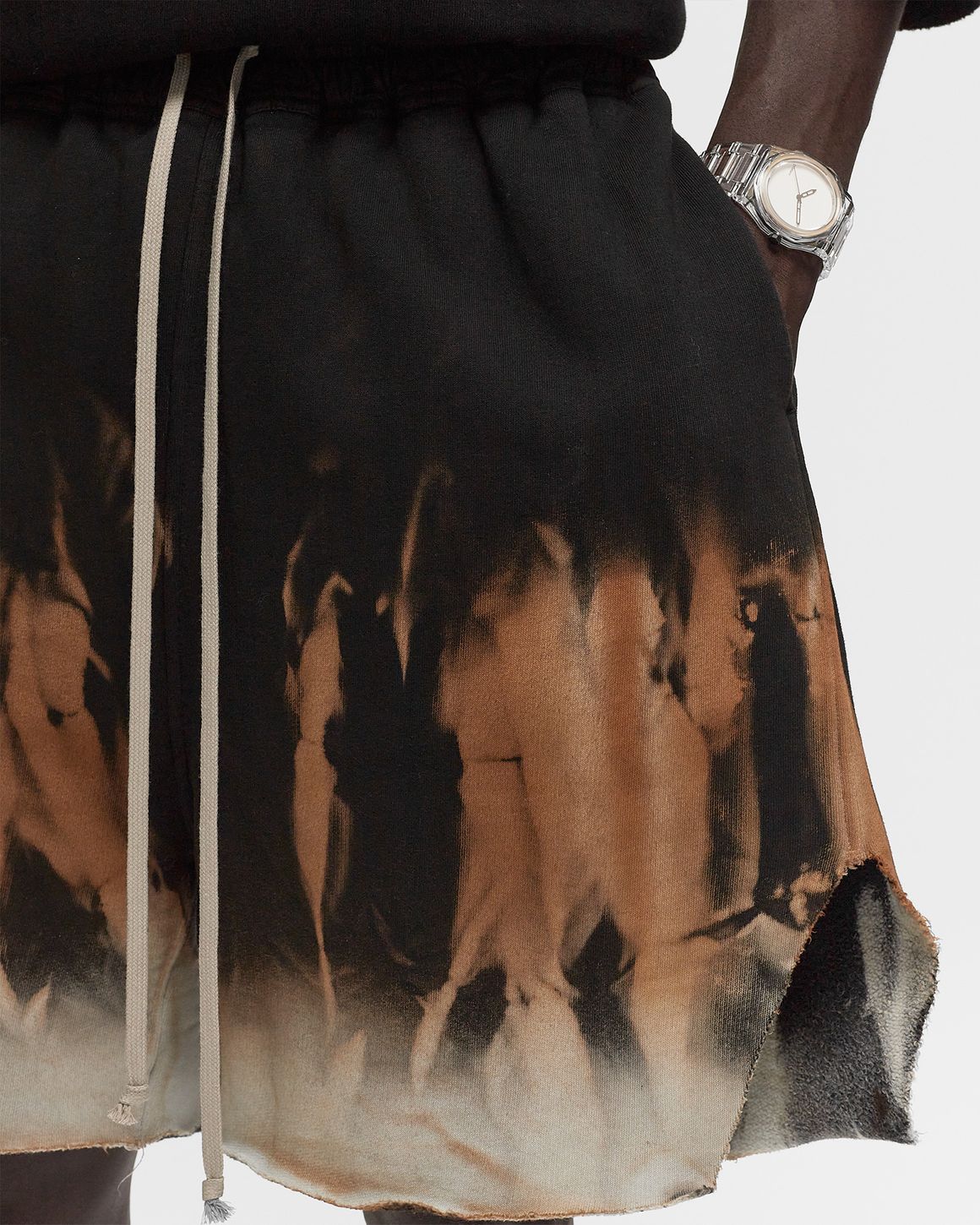 Rick Owens DRKSHDW KNIT SWEAT PANTS LONG BOXERS Black | BSTN