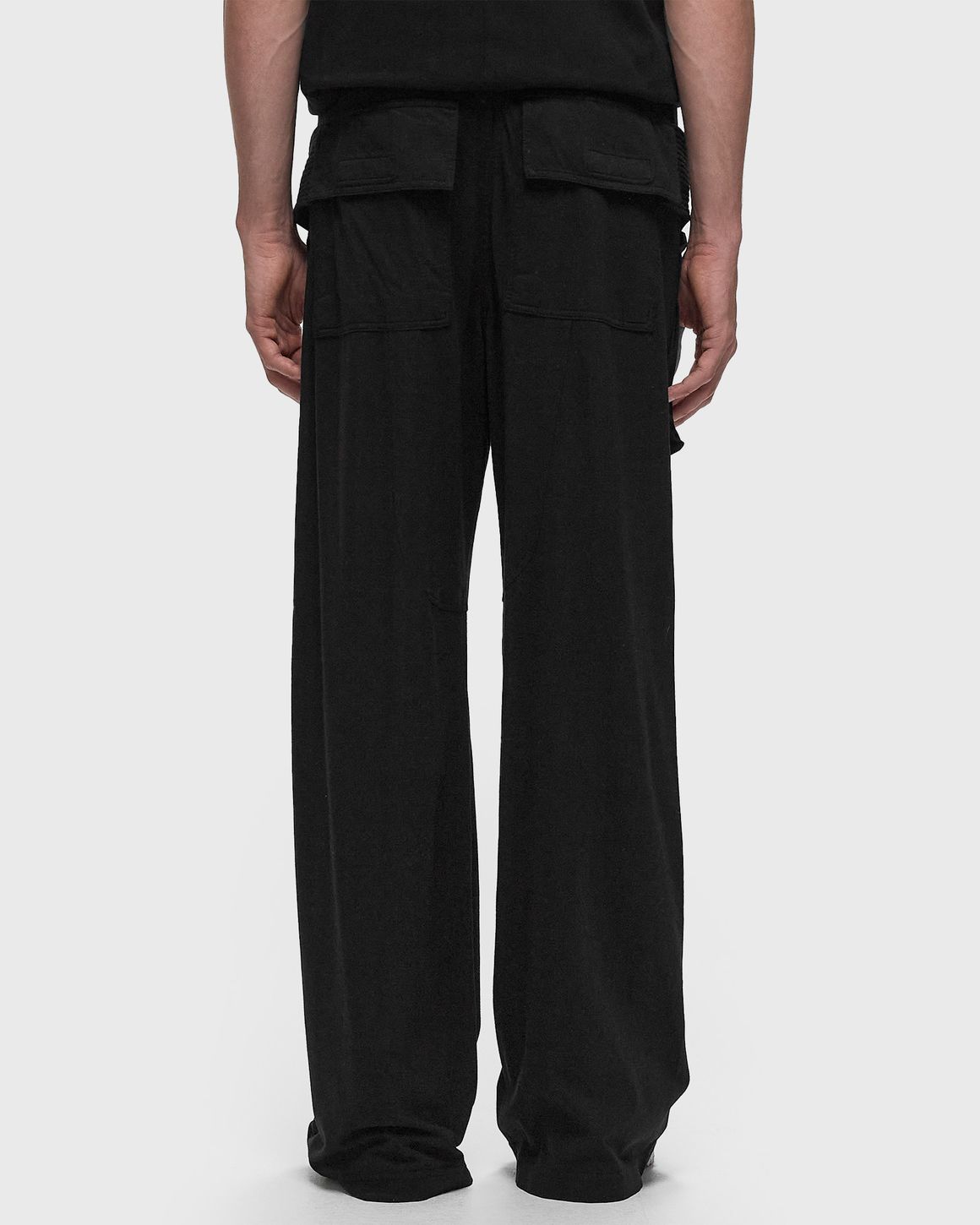 RICK OWENS DRKSHDW MEN'S | Black Foil Creatch Wide