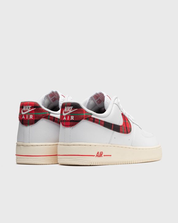 Men's Nike Air Force 1 '07 LV8 SE Plaid Swoosh Casual Shoes