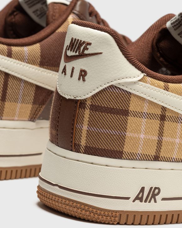 Nike Air Force 1 Mid '07 Brown Plaid