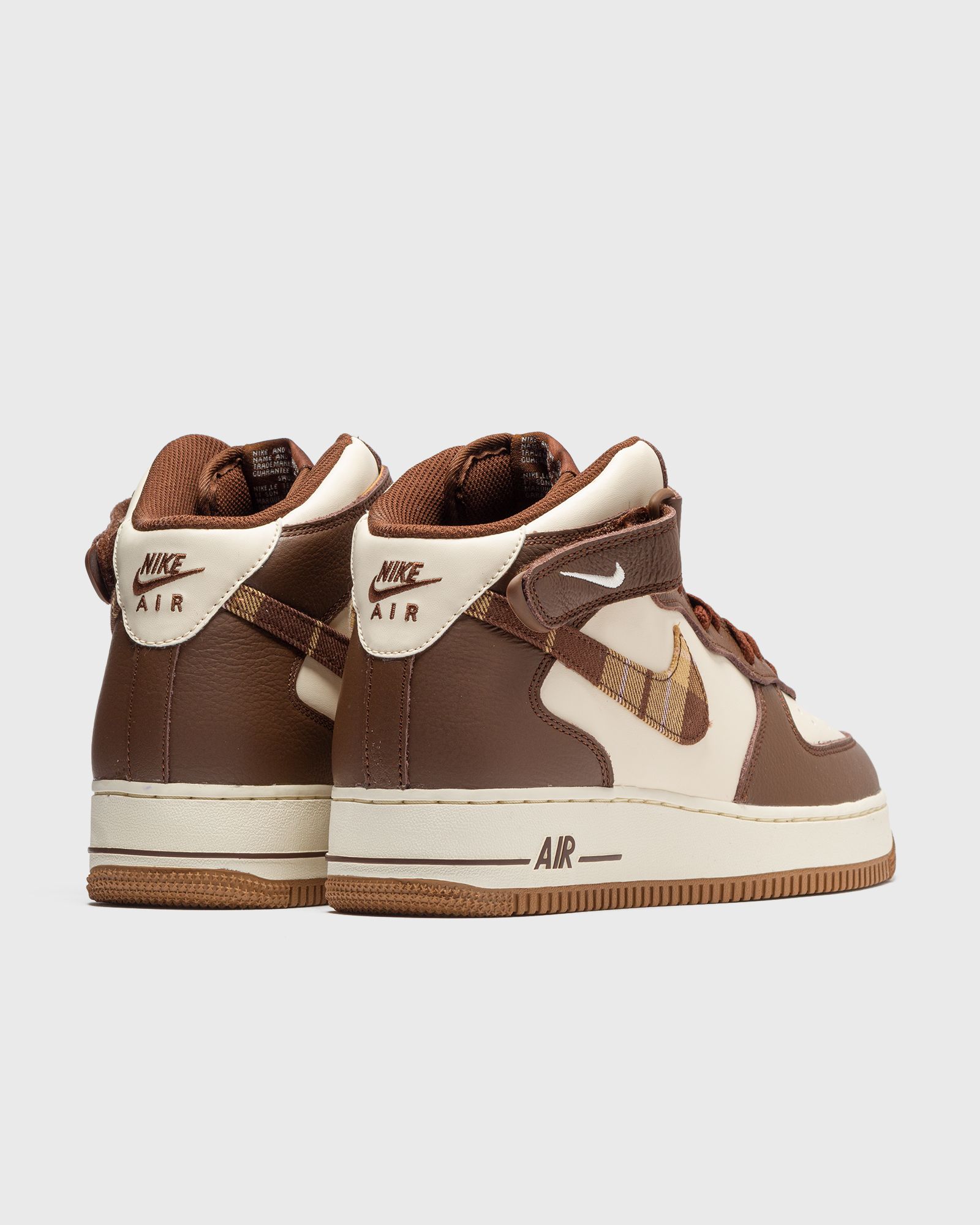 AIR FORCE 1 MID '07 LX 'Brown Plaid'