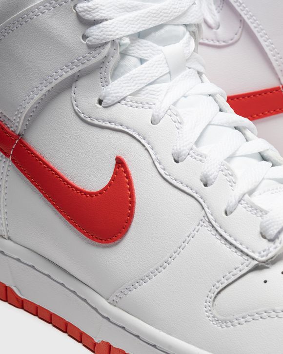 Nike DUNK HI RETRO 'Picante Red' Red/White - WHITE/PICANTE  RED-WHITE-PICANTE RED