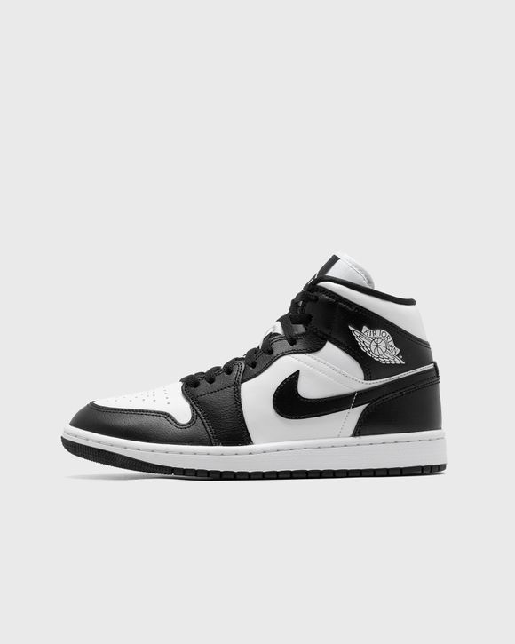 Jordan WMNS AIR JORDAN 1 MID Panda White - WHITE/BLACK-WHITE