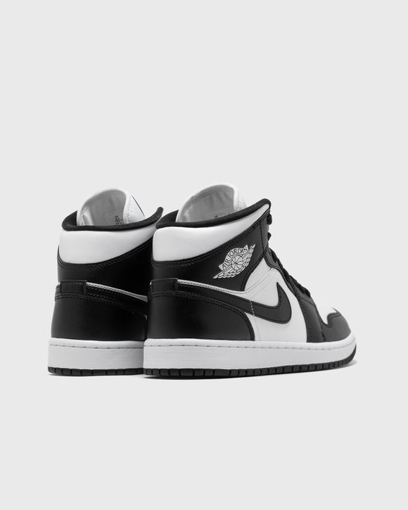 Jordan WMNS AIR JORDAN 1 MID Panda White - WHITE/BLACK-WHITE