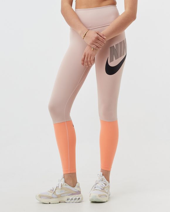 Nike rose gold tights hotsell