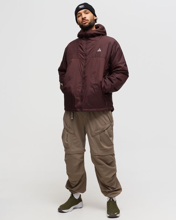 Nike ACG THERMA-FIT ADV ROPE DE DOPE JACKET Brown - BROWN BASALT/CACAO  WOW/SUMMIT WHITE