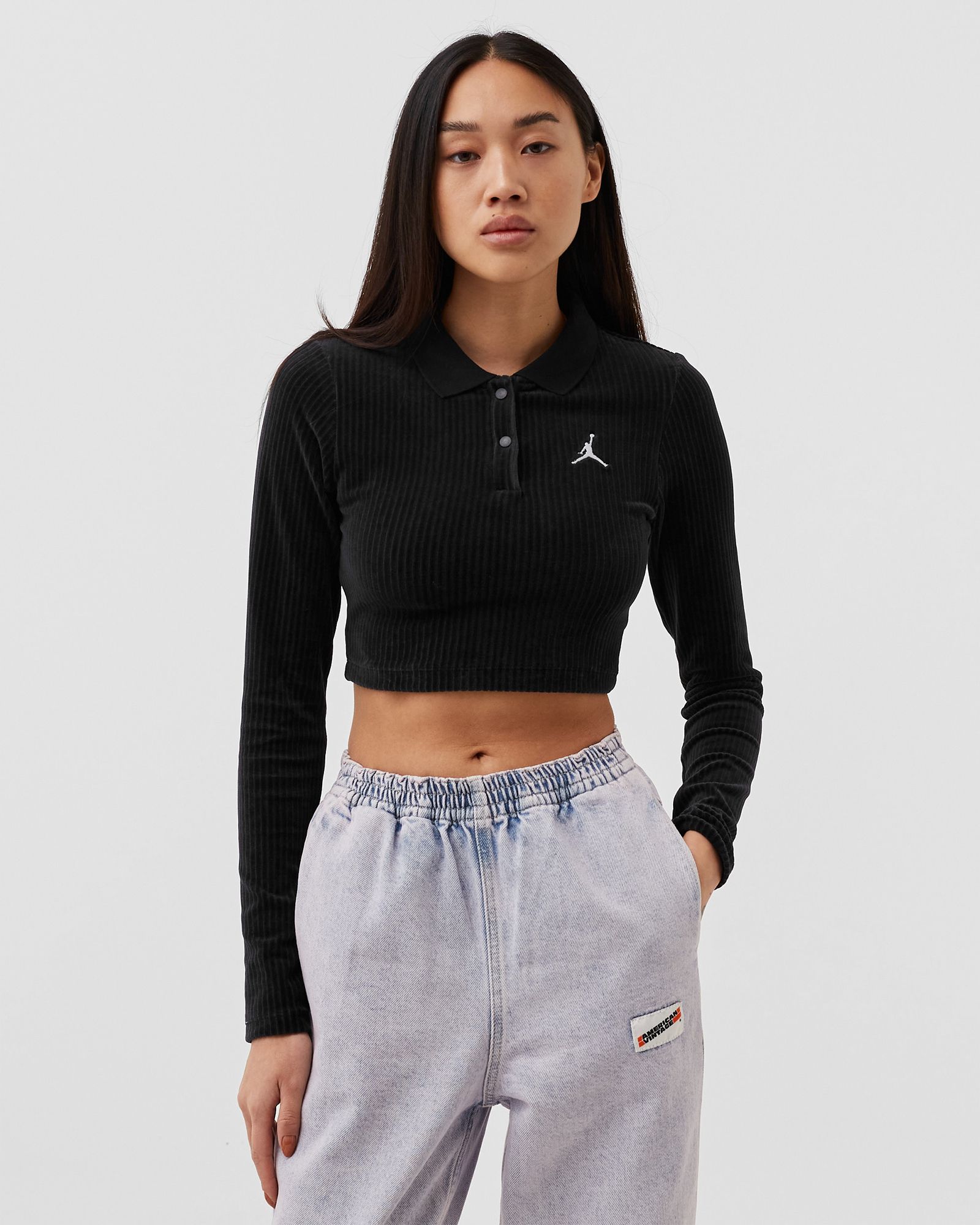 WMNS Jordan Flight Long Sleeve Velour Top