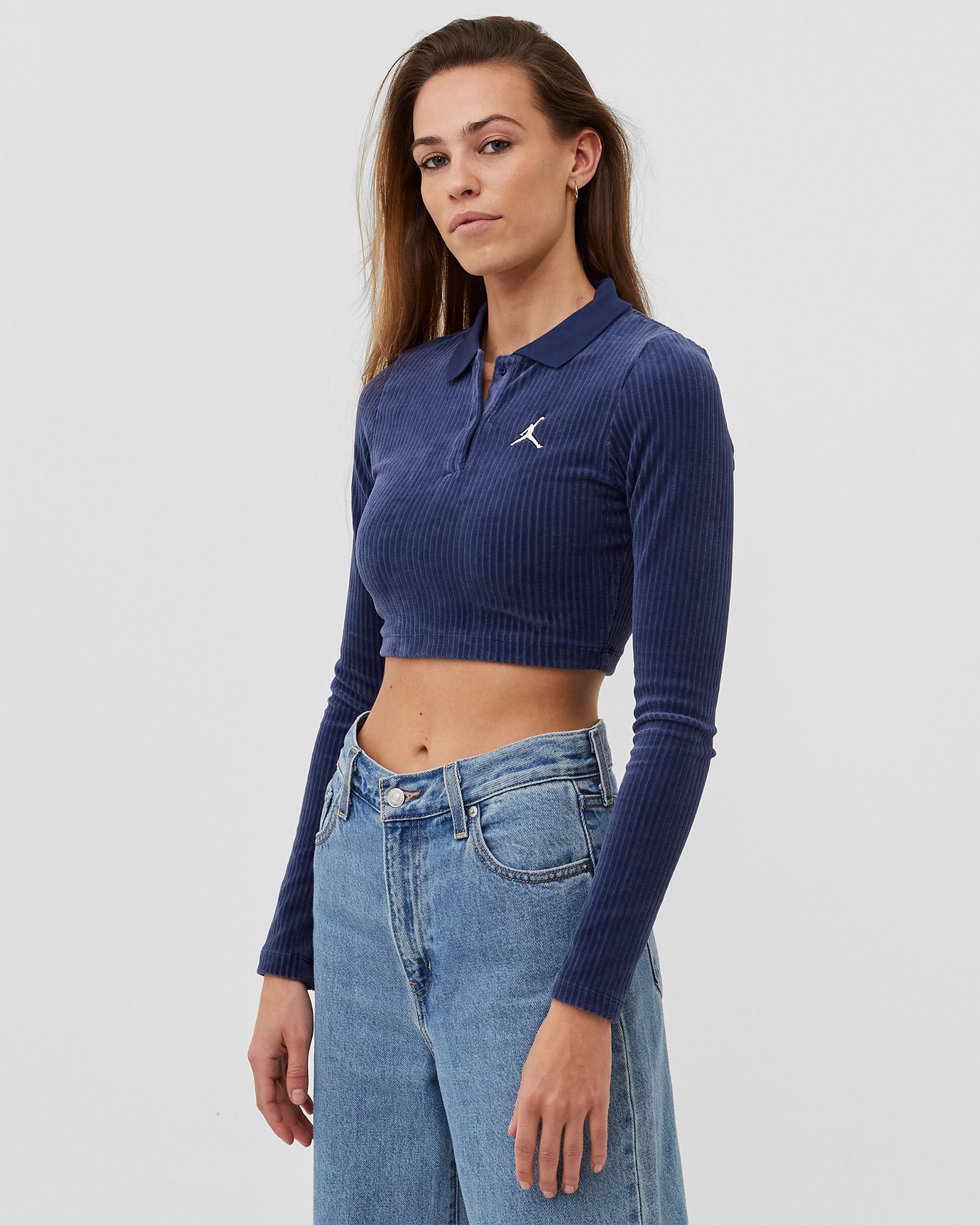 WMNS Jordan Flight Long Sleeve Velour Top