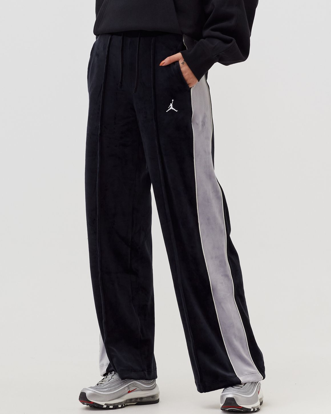 Jordan velour sweatpants best sale