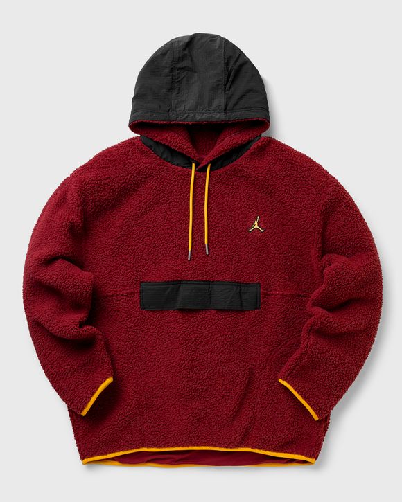 Jordan Jordan Essential Winter Fleece Hoodie Red CHERRYWOOD RED BLACK TAXI TAXI