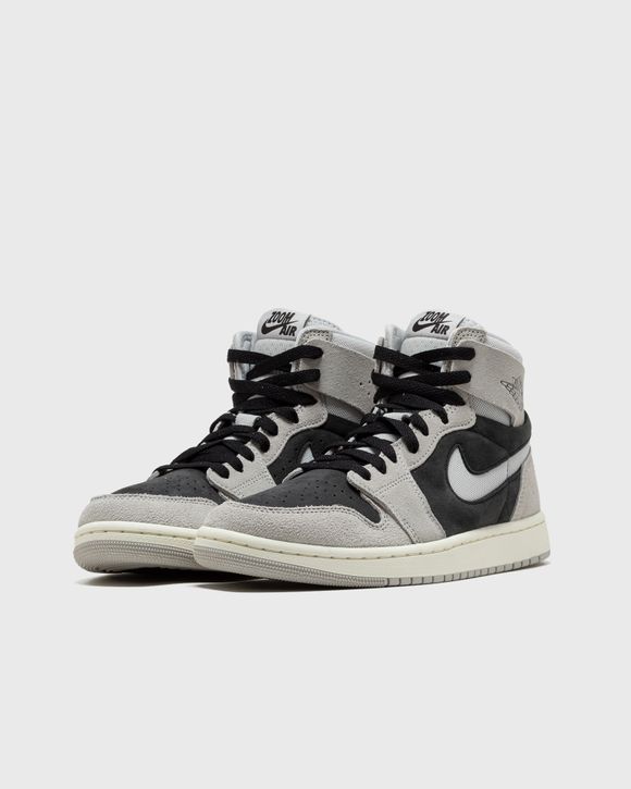 Jordan W AIR JORDAN 1 ZM AIR CMFT 2 'Light Iron Ore' Black/Grey - LT IRON  ORE/NEUTRAL GREY-BLACK