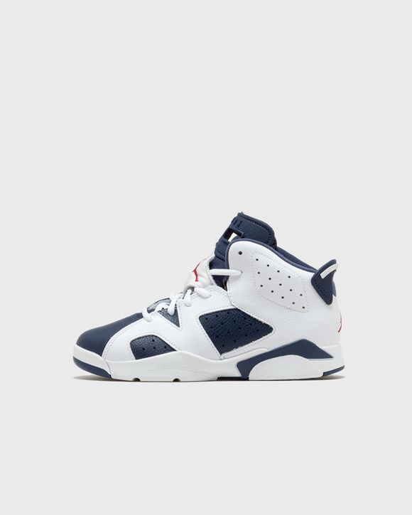 JORDAN 6 RETRO (PS) "White And Midnight Navy"