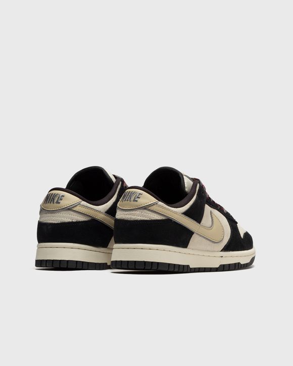 Nike WMNS DUNK LOW LX 'Black Suede' Black/White - BLACK/TEAM GOLD-COCONUT  MILK