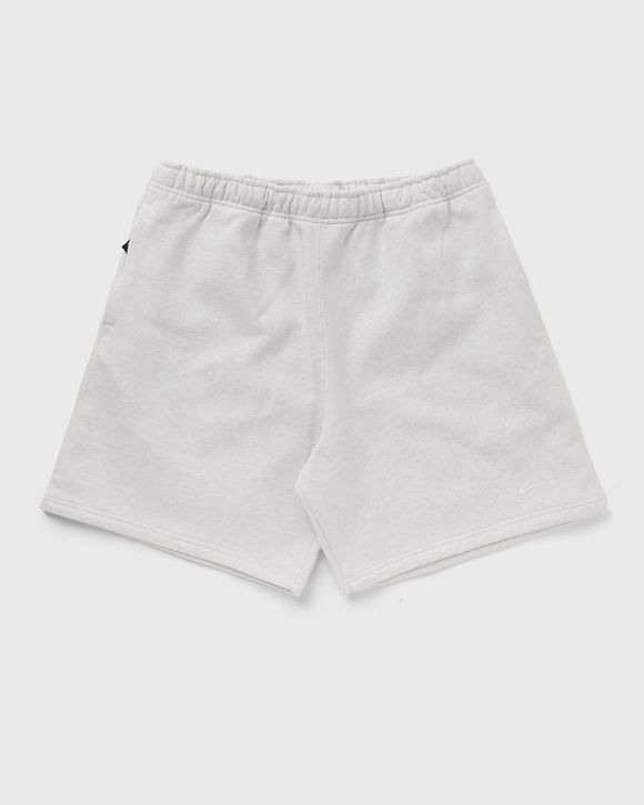 Nike Solo Swoosh Fleece Shorts Grey