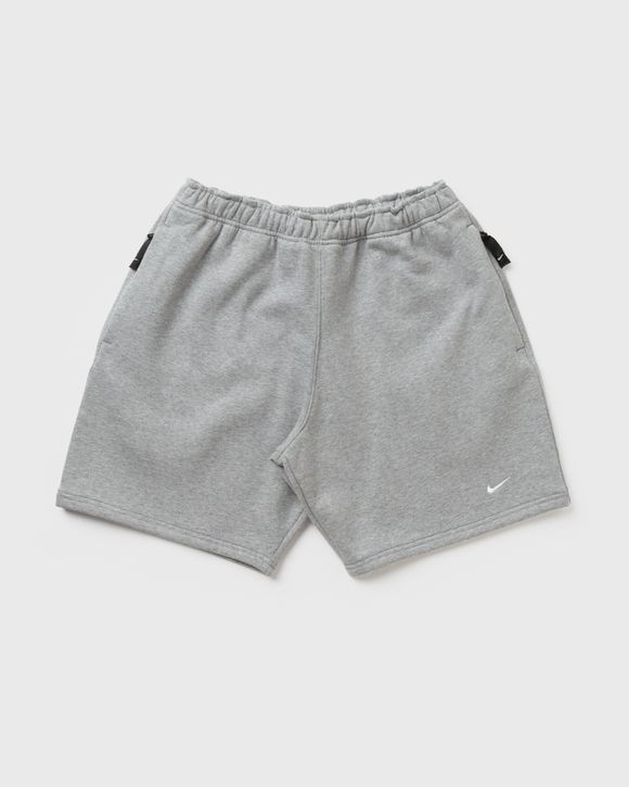 Grey nike shop fleece shorts