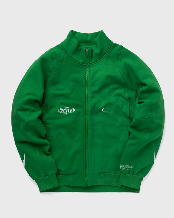 Nike green track jacket hotsell