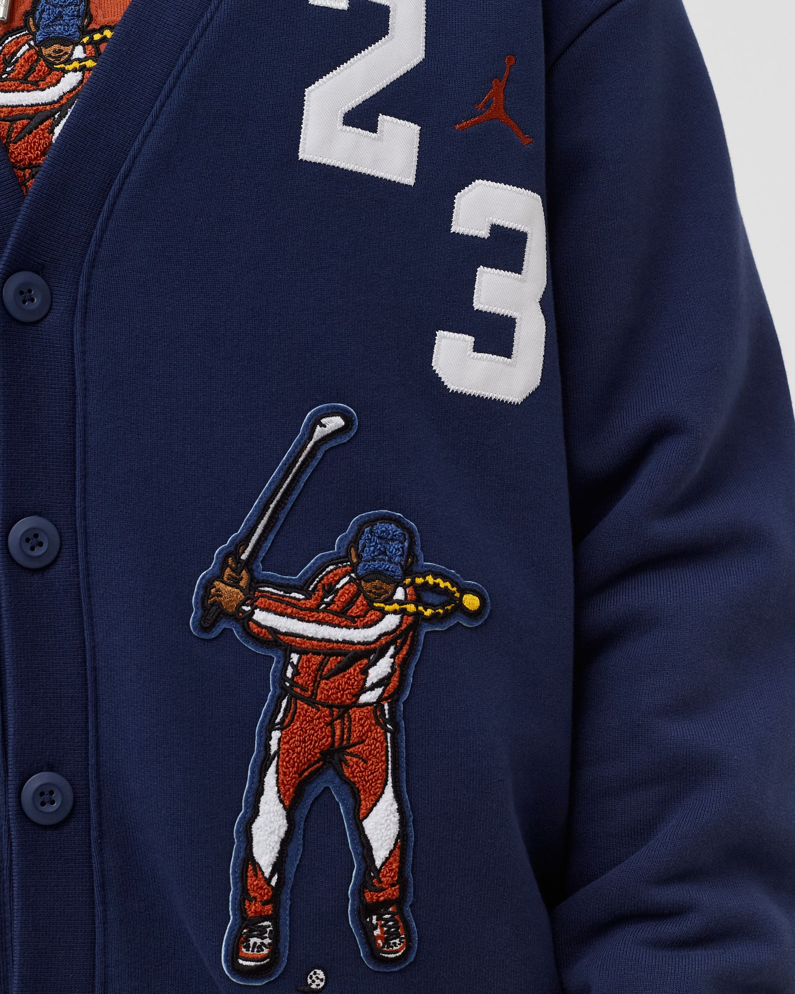 Jordan JORDAN x EASTSIDE GOLF CARDIGAN Blue | BSTN Store