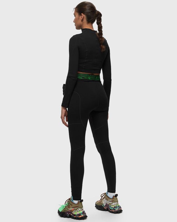 nike women x off white pro tights black