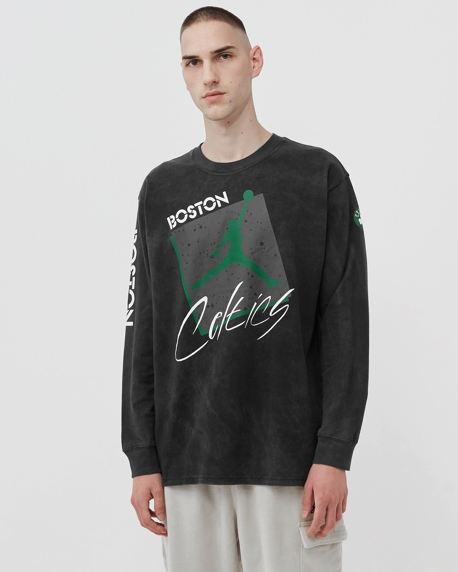 Boston Celtics Courtside Statement Jordan NBA Long-Sleeve