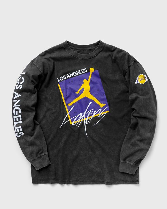 LA Lakers Courtside Statement Jordan NBA Long-Sleeve