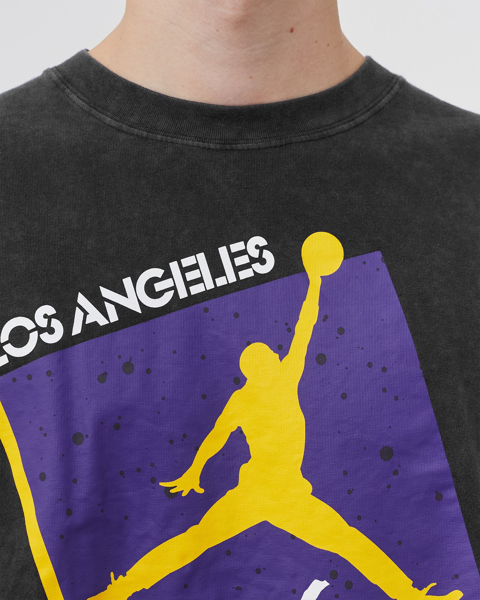 LA Lakers Courtside Statement Jordan NBA Long-Sleeve