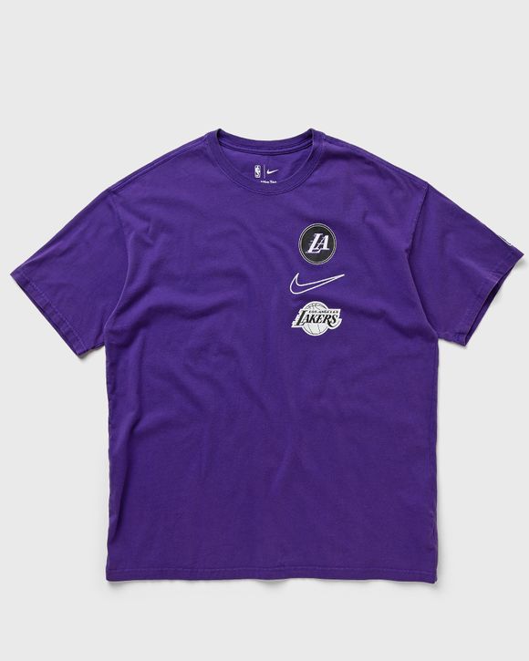 504 - Shirt Purple FB9827 - Jordan NBA Los Angeles Lakers Men's T