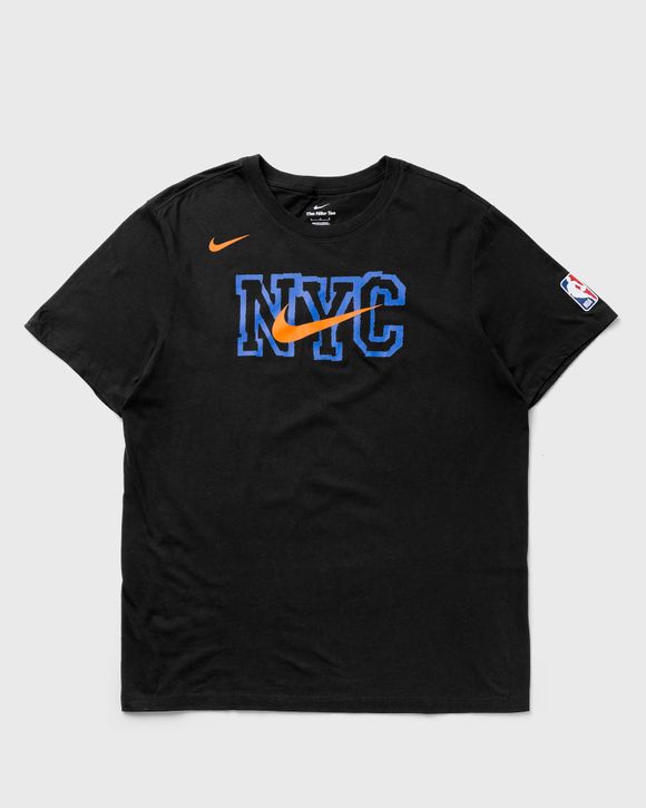 Nike New York Knicks City NBA Logo T-Shirt Black