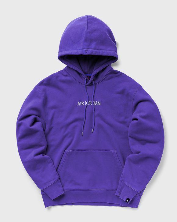 Jordan JORDAN AIR WORDMARK FLEECE HOODIE Purple DARK CONCORD SAIL