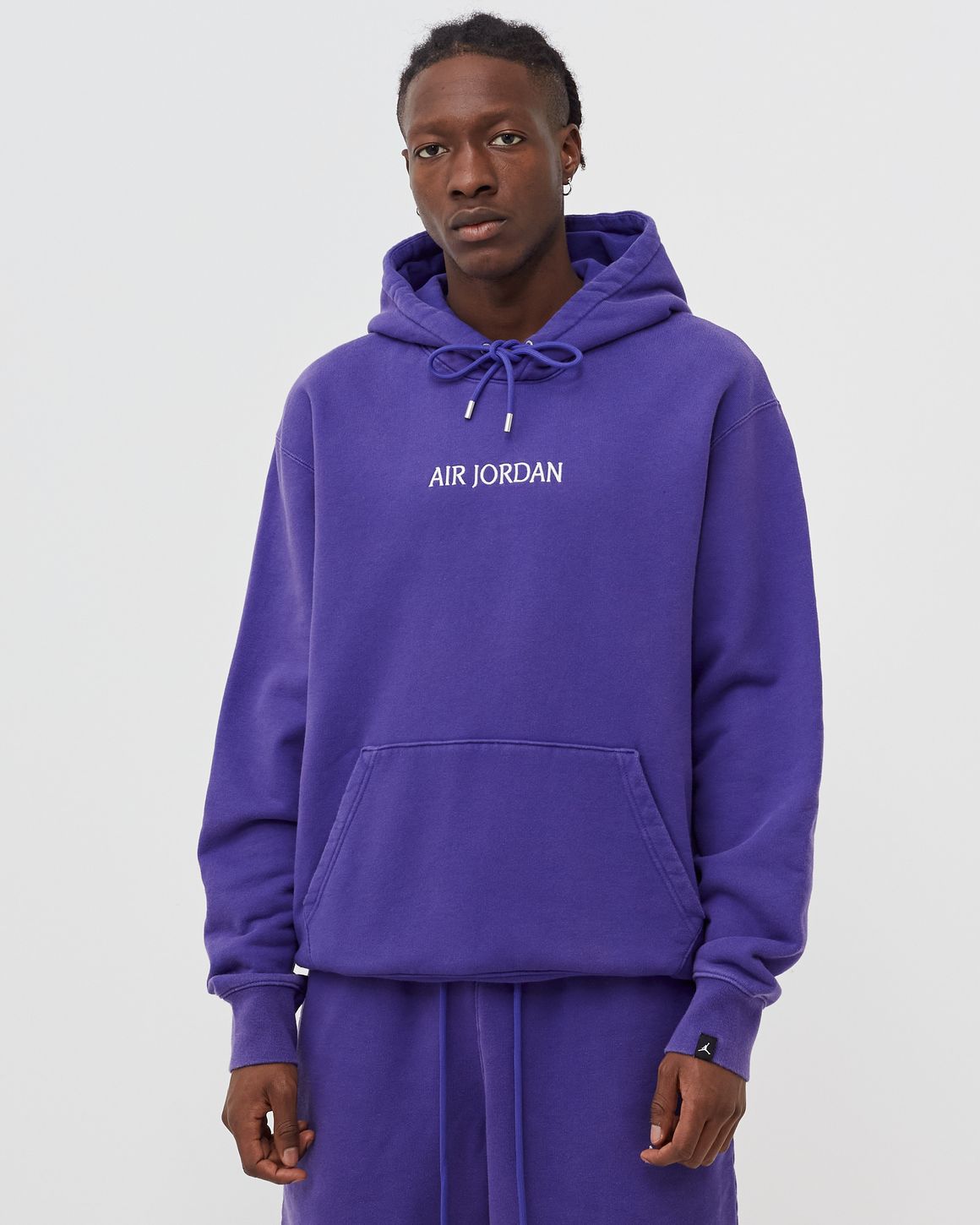 Purple jordan sweatshirt best sale