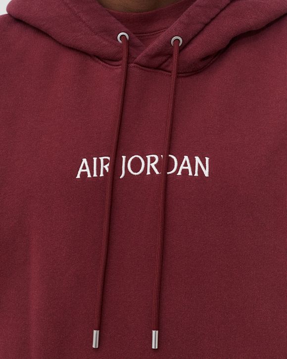 Jordan store burgundy hoodie