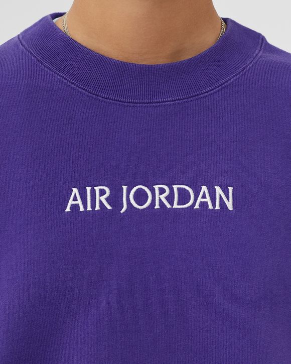 WMNS JORDAN AIR WORDMARK FLEECE CREW
