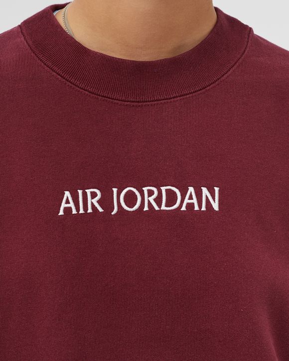WMNS JORDAN AIR WORDMARK FLEECE CREW