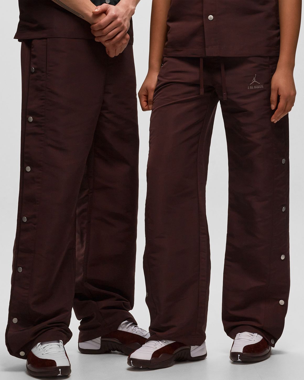 A MA MANIÉRE X JORDAN BRAND SNAP TRACK PANTS