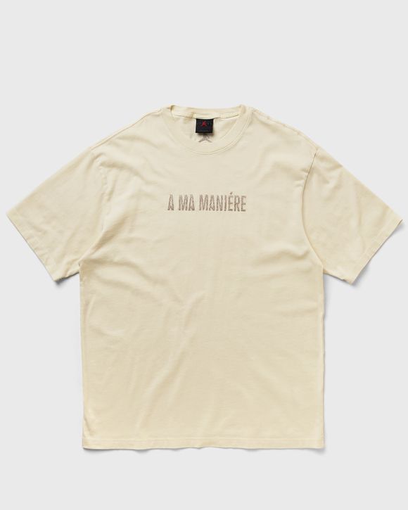 Jordan A MA MANIÉRE X JORDAN TEE White - COCONUT MILK